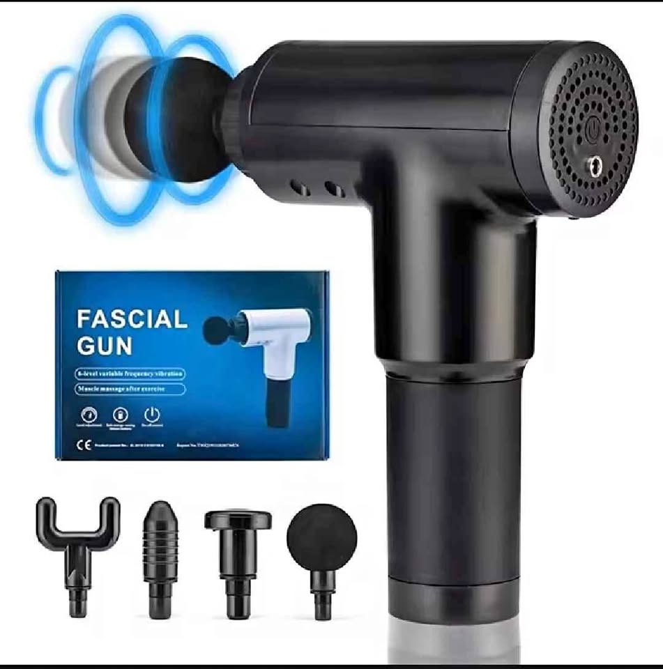 Facial gun massager